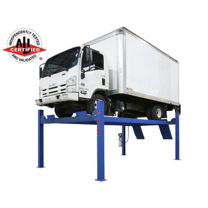 Atlas PVL14 4 Post Commercial ALI Certified Car Lift 14000 lb