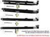 Atlas Apex 9 ALI Certified 4-Post Lift showing the 4 Caster Kit extensions