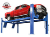 Atlas Platinum PVL14OF-EXT ALI Certified Open Front Alignment Lift with Vehicle