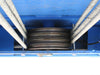 Atlas 14,000 kg 4-Post Alignment Lift close-up view of high strength cable system 