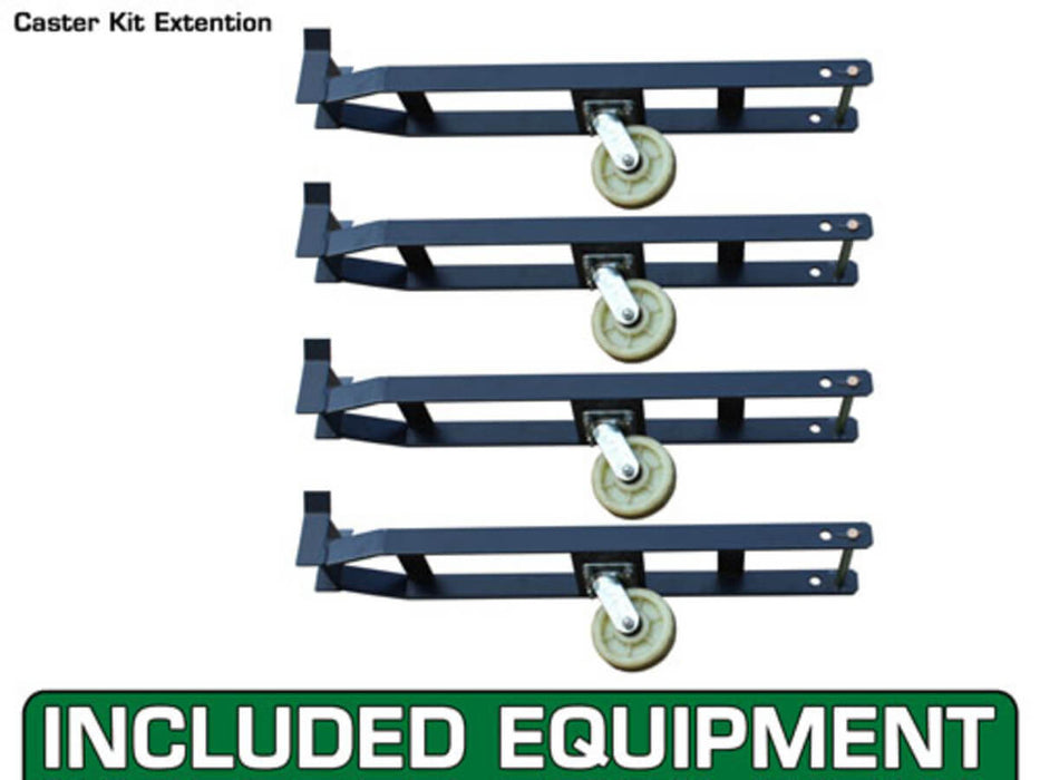 Atlas 408SL Super Deluxe 4-Post Caster Kit extension