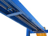 Atlas 14,000 kg 4-Post Alignment Lift close-up view of the interior of runway 